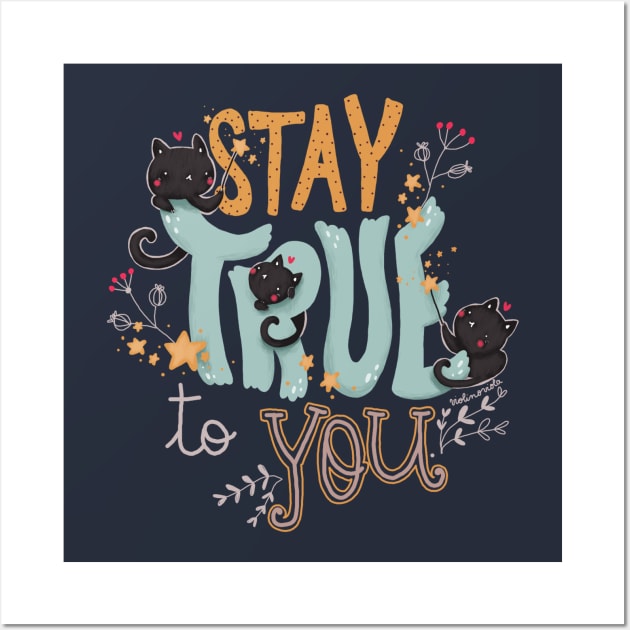 stay true to you Wall Art by violinoviola